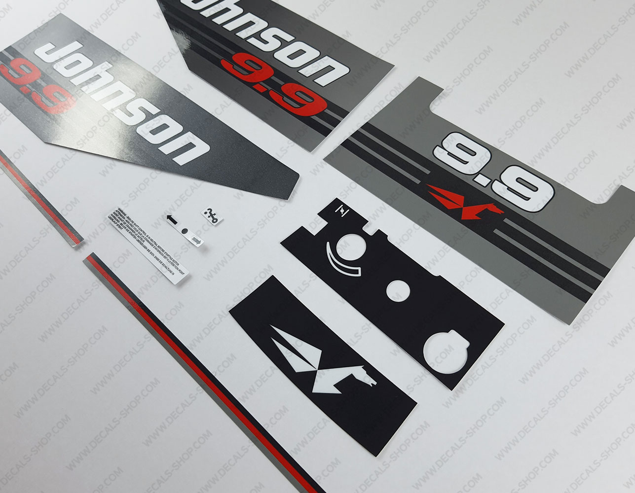 thumbnail image 2 of 1979 Evinrude 9.9hp Outboard Decal Kit – Reproduction By Discontinued Decals 2 of 6